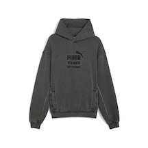 Puma X Represent Erkek Kapüşonlu Sweatshırt 632542 97 Gri