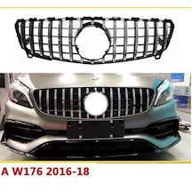 Mercedes W176 Gtr Ön Panjur Izgara Seti Amg 2016+ A Serisi N11.291