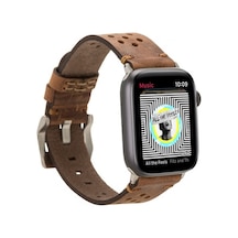 Bouletta Watch Uyumlu Deri Kordon Vigo 42-44-45Mm G2 Kahve