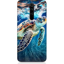 Xiaomi Redmi Note 8 Pro Uyumlu Silikon Kılıf Deniz Kaplumbağası