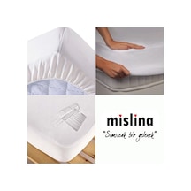 Mislina Home 120X200 Beyaz Fitted Sıvı Geçirmez Alez