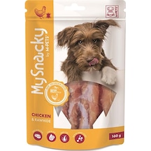 M-pets Tavuklu Ve Sığır Derisi Sargılı Köpek Ödül Maması 160 Gr 244-30004.02