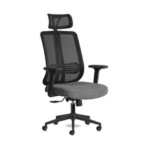 Spark Ofis Sandalyesi Baş Destekli Fileli Sırt Ergonomik Çalışma Koltuğu Siyah Siyah Çok Renkli