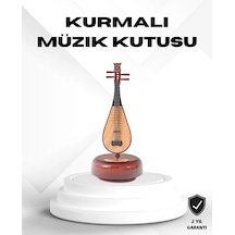 Hubrendy Tekno Figürlü Müzik Kutusu Zarif Melodili Dekoratif Model