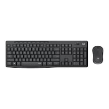 Logıtech Mk295 Siyah, 920-009804, Kablosuz, Türkçe Q, Klavye Mouse Set Lazer