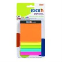 Hopax Stickn Yapışkanlı Not Kağıdı Magıc Küp 5 Neon Mıx  Renk 150