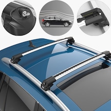 Turtle Air-1 Vw Tiguan 11-2020 Kilitli Port Bagaj Ara Atkı Tavan