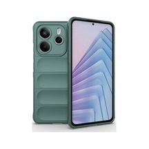Xiaomi Redmi Note 14 4g Kılıf Optimum Silikon - Koyu Yeşil 0.2M-Çok Renkli