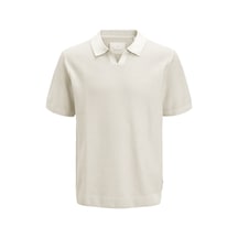 Jack & Jones Erkek Regular Fit Split Yaka Triko Tisört - Heaston - 12294733 Çok Renkli