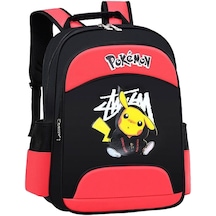 Mdsj Pokémon Pikachu İlkokul Okul Çantası L-kırmızı