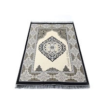 İsme Özel Hediyelik Tafta Seccade Siyah-gold 68x110 Cm - 200 Gr Çok Renkli