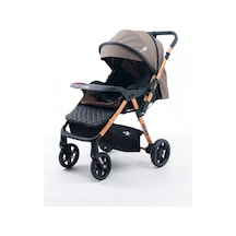 Comfymax 2-way Çift Yönlü Bebek Arabası Wood Brown