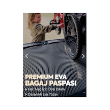 Togg T10x Eva Akıllı Yeni Nesil Oto Paspas Bagaj Havuzu Set Siyah/siyah Şerit Çok Renkli