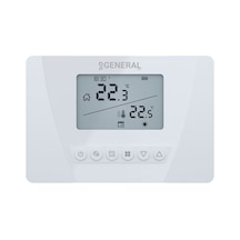 General Aruna 300S RF Kablosuz Oda Termostatı Beyaz