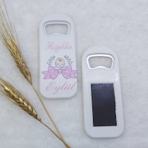 Bebek Baskılı Dikey Açacak Magnet 4,5x10,5 Cm Uv Kız Beb 30 Adet