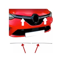 Renault Clio 5 Krom Ön Panjur 2 Parça 2019 Üzeri Jfp3g6p5lx