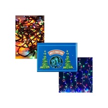 10 Metre 100 Ledli Fişli Rgb Renk Led Işık