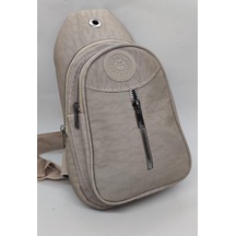 İpek Body Bag Unisex Çapraz Çanta Vizon