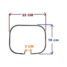 Premier Tost Makinesi Rezistans 115 V - Tost Rezistansı 22 X 18