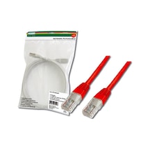 Digitus Dk-1511-150/R 15 Mt Cat5E Awg26/7 U/Utp Kırmızı Patch Cor