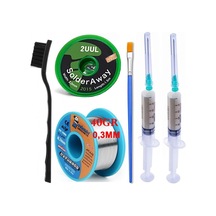 Mechanic /lehim Teli 40gr 0,3mm Flux Lehim Toplama 2uul-2015 Emme Teli 2,0mm Havya Lehimleme Teli Set06