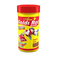 Ahm Goldı Red Gran. Japon Balığı Yemi Kırmızı 100 Ml.