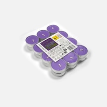 Kokulu Tealight 24'lü Mum Seti Mor