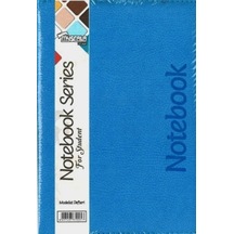 Özkan Modelist Defter Suni Deri 12x17 160 Yap.düz Mavi