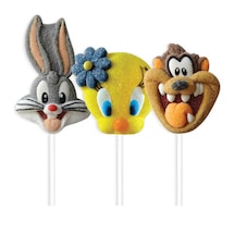 Relkon Orjinal Lisanslı Looney Tunes Marshmallow Lolipop 45 Gr 1 Adet