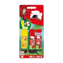 Doğal İçerikli Yapıştırıcı Stick Seti 2x22g + 20g Neon Sarı