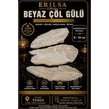Sertifikalı Beyaz Çöl Gülü Selenit Taşı Kütle - İri Boy 8-10 Cm K