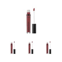 Cosmetics Lipstick 22 Etheral Taupe Kalıcı Likit Ruj, Kahverengi 4 Paketi Abanoz