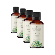Argan Yağı 30 Ml Soğuk Sıkım Saf Ve Doğal Argan Oil 4 Paketi Diğer
