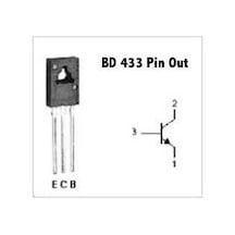 Bd 433 Transistör 5 Adet