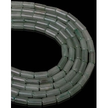 9 x 4 MM Aventurin Taşı Dizi Siyah