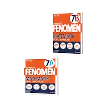 7. Sınıf Fenomen Matematik A B Tüm Dersler Soru Bankası Set