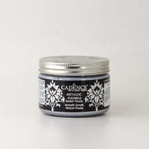Cadence Metalik Esnek Rölyef Pasta Mf06 Gümüş 150Ml