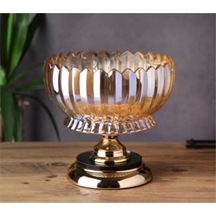 Gönül 4476 Dekoratif Cam Şekerlik