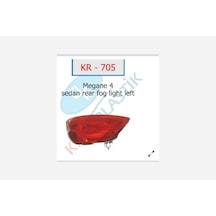 Arka - 528 - Sis Far Lambası Sol Mgn 4 - Edntrend - Sedan Model
