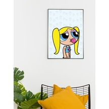 Powerpuff Girls Tasarımlı 24 33 Cm 350 Gr. Kuşe Kağıt Poster Pyt1