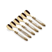 Rivadossi Arianna Oro Krem Dondurma Kaşığı 6'Lı