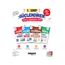 Ankara Yayıncılık 2027 7. Sınıf Türkçe + Matematik + Sosyal Bilgiler + Din Kültürü Ve Ahlak Bilgisi Yeni Müfredat Bağlam Temelli Güçlendiren Soru Bankası Seti 4 Kitap