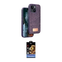 Cep Apple Uyumlu İphone 14 Kılıf Vadi Klasik Serisi İkili Koruma Seti Najmaddin Gümüş