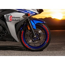 YAMAHA DARKSİDE Motorsiklet Lastik Yazısı Sticker 4 Adet