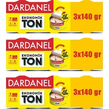 Dardanel Eko Ton Balığı 3x140 Gr X 3 Adet