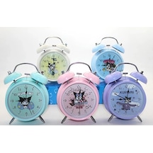 Kuromi,hello Kitty,mickey Mouse Masa Üstü Çalar Saat Alk3068 Çok Renkli