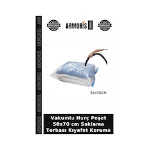 Vakumlu Hurç Poşet 50x70 Cm Saklama Torbası Kıyafet Koruma