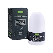 Incıa%100 Doğal Roll On Deodorant Erkekler İçin Ter Kokusu Önleyici Lekesiz 50 Ml