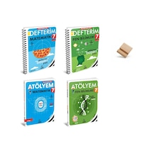 Arı 7. Sınıf 2027 Maarif Matematik Ve Fen Bilimleri 4lü Set Defterim + Atölyem + Telefon Standı