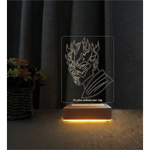 Star Wars Darth Maul Lamba 3d Led Masa Lambası Darth Maul Doğum Günü Hediyesi